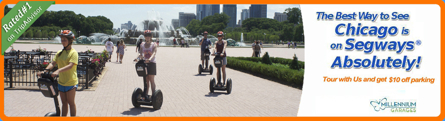 See Buckingham Fountain on a Chicago Segway Tour